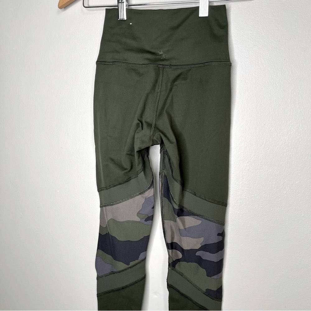 Aerie Offline The Hugger Hi Rise Soft Army Green Skinny Leg Size XS - Picture 2 of 8